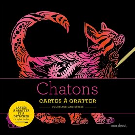 Livres à gratter : Chatons