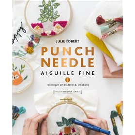Punch needle - Aiguille fine