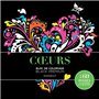 Bloc de coloriage Black Premium - Coeurs