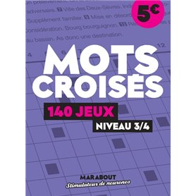 Cahier de Jeux Mots croisés