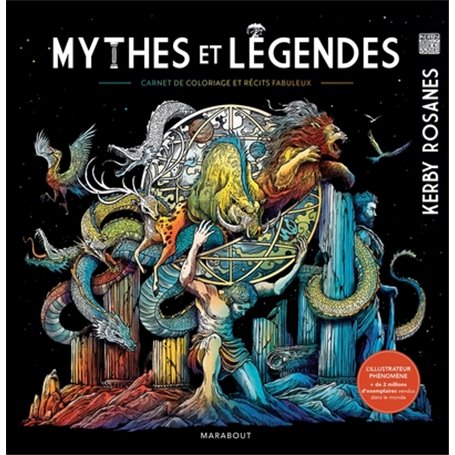 Mythes et légendes - Carnet de coloriages