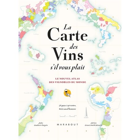 La carte des vins SVP - Nouvelle édition augmentée