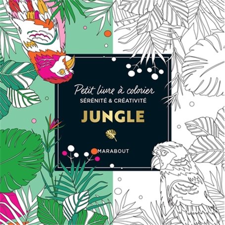 Petit livre à colorier - Jungle