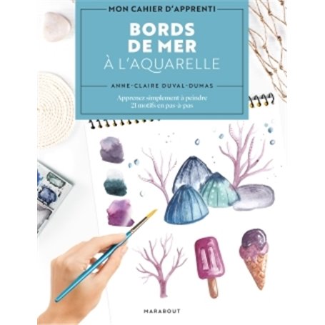 Bords de mer à l'aquarelle