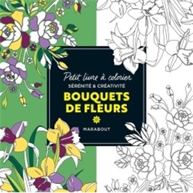 Petit livre à colorier - Bouquet de fleurs