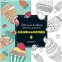 Petit livre à colorier - Gourmandises