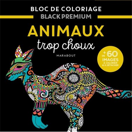 Bloc Black Premium - Animaux trop choux