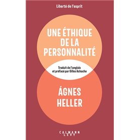 Une éthique de la personnalité