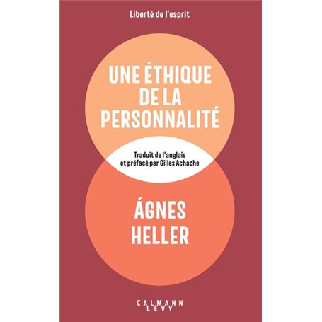 Une éthique de la personnalité