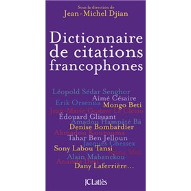 Dictionnaire des citations francophones