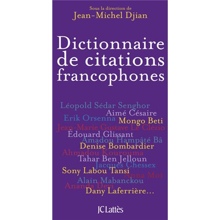 Dictionnaire des citations francophones