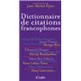 Dictionnaire des citations francophones