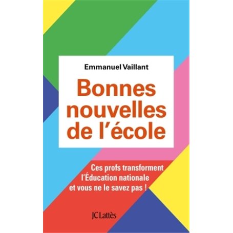 Bonnes nouvelles de l'école