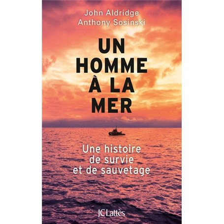 Un homme à la mer