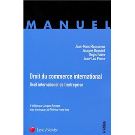 droit du commerce international 4e