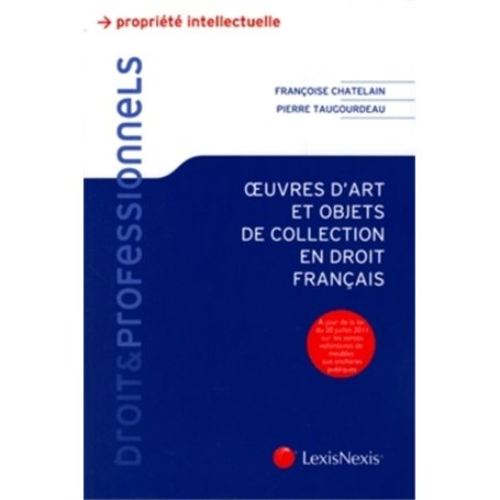 oeuvres d art et objets de collection en droit francais