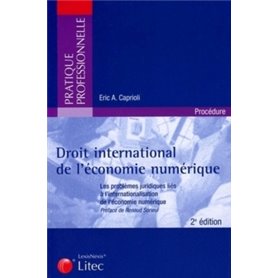 droit international de l economie numerique