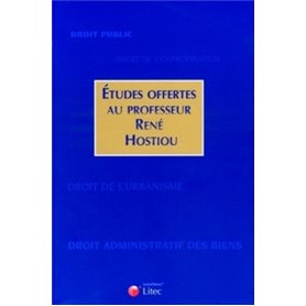 etudes offertes au professeur rene hostiou