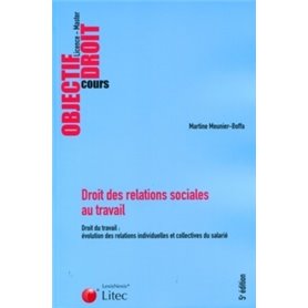 droit des relations sociales au travail