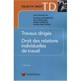 travaux diriges de droit des relations individuelles au travail 5eme ed.