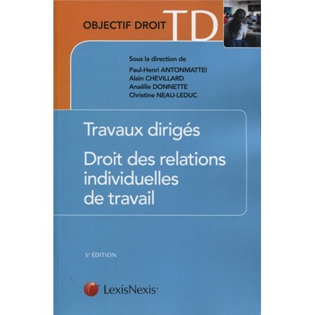 travaux diriges de droit des relations individuelles au travail 5eme ed.