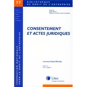 consentement et actes juridiques par l. attuel mendes