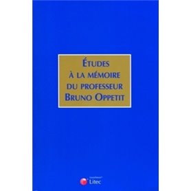 etudes a la memoire du professeur bruno oppetit