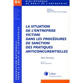 la situation de l entreprise victime dans procedures de sanctions des pratiques anticoncurrentielle