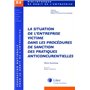 la situation de l entreprise victime dans procedures de sanctions des pratiques anticoncurrentielle