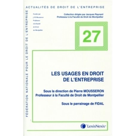 les usages en droit de l entreprise