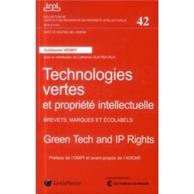 technologies vertes - enjeux de pi