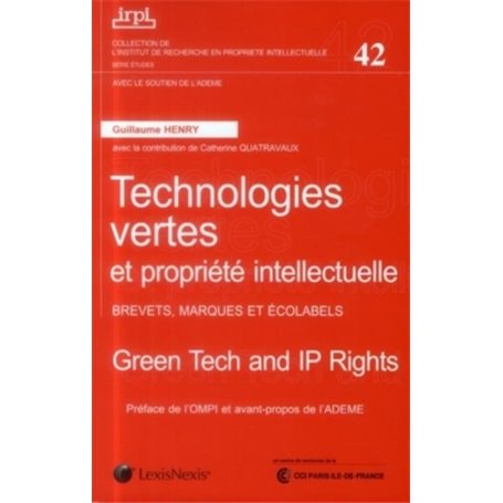 technologies vertes - enjeux de pi