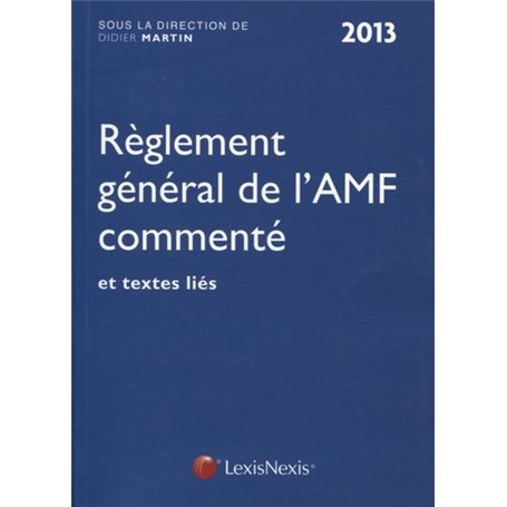 commentaire du reglement general de l amf