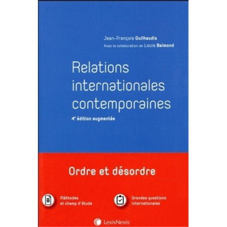 relations internationales contemporaines