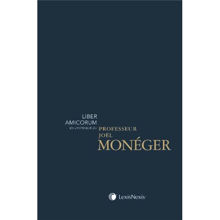 melanges en l honneur du professeur joel moneger