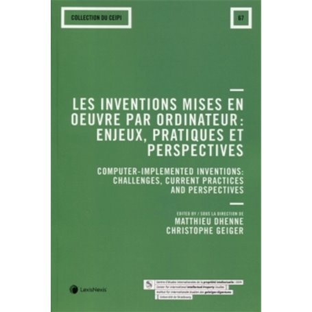 les inventions mises en oeuvre par ordinateur pratiques et perspectives