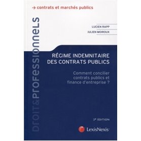 regime indemnitaire des contrats publics