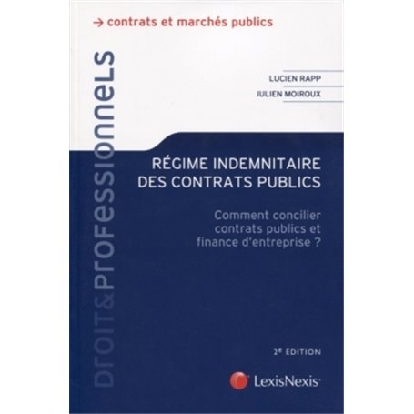 regime indemnitaire des contrats publics