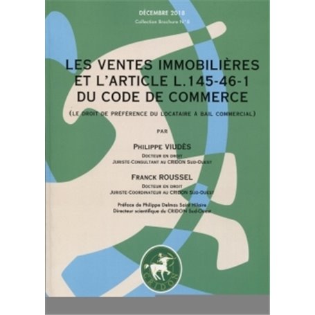 les ventes immobilieres et l article l 145 46 1 c com