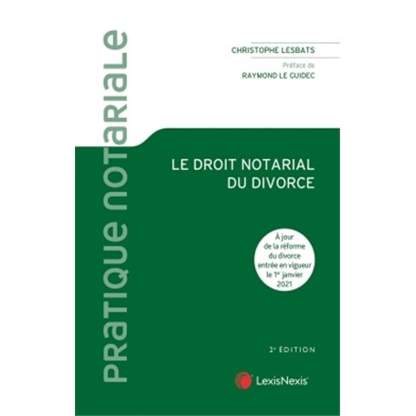 le droit notarial du divorce