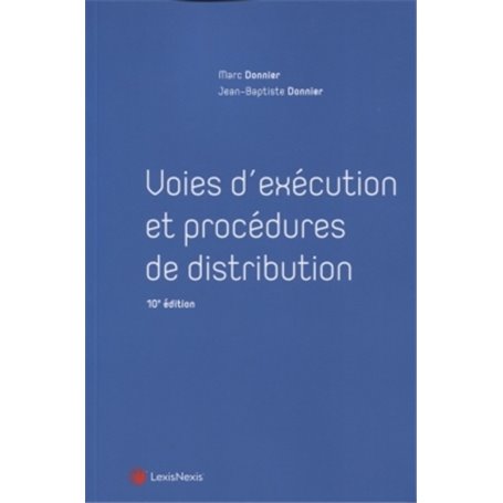 voies d execution et procedures de distribution