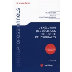 l execution des decisions de justice prud homale