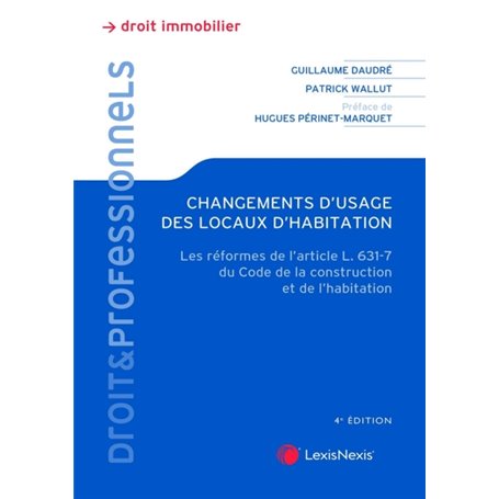 changements d usage des locaux d habitation