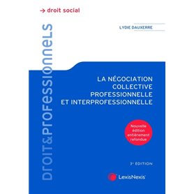 la negociation collective professionnelle et interprofessionnelle