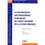 la soumission des personnes publiques au droit interne de la concurrence