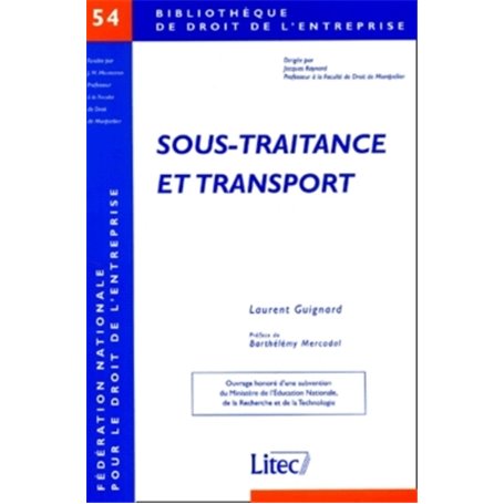 sous-traitance et transport