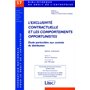 l exclusivite contractuelle et les comportements opportunistes