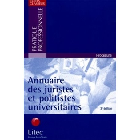 annuaire des juristes et politistes universitaires