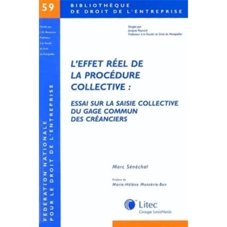 l effet reel de la procedure collective