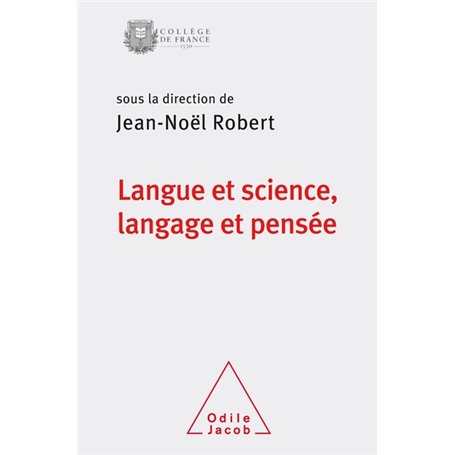 Langue et science, Langage et pensée